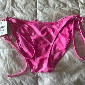 Kulani kini pink bikini bottoms-